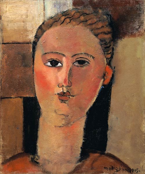 The Red Face - Amedeo Modigliani