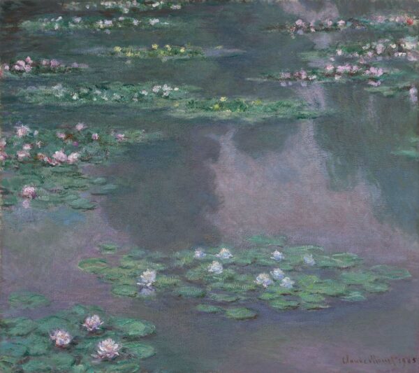 Water Lilies (W1671) - Claude Monet