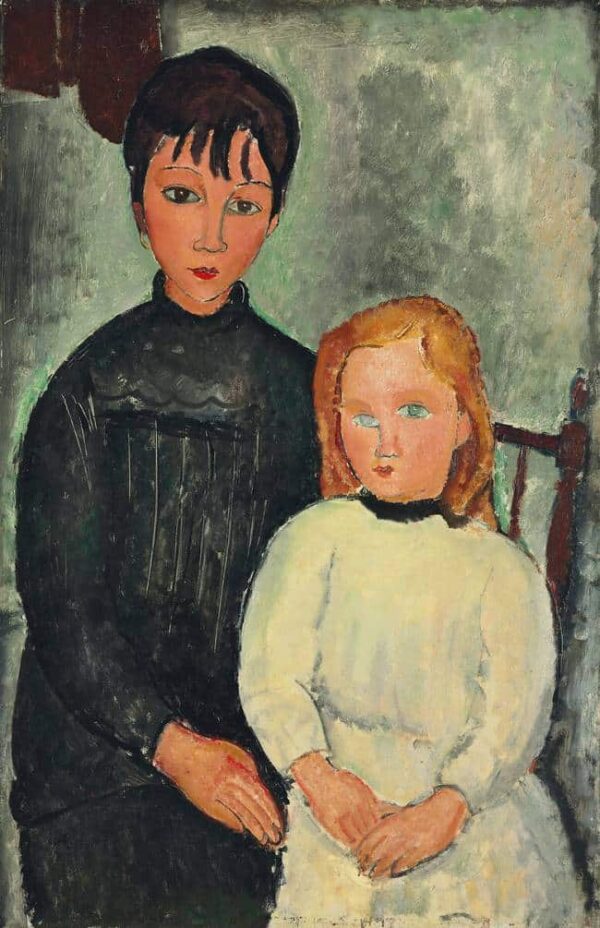 The Two Girls - Amadeo Modigliani