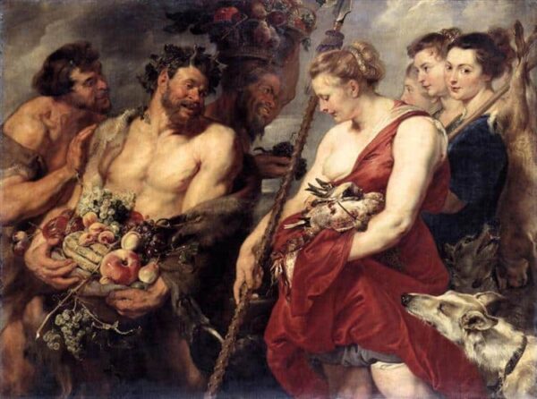 Return of Diana from the Hunt - Peter Paul Rubens