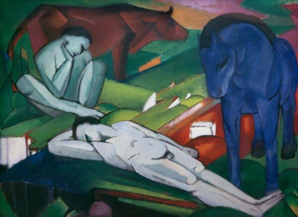 The Shepherds - Franz Marc