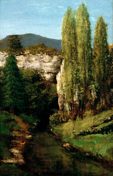 Rent in the Jura Mountains - Gustave Courbet Oil Painting Reproduction