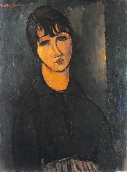 Portrait of a Maid - Amedeo Modigliani