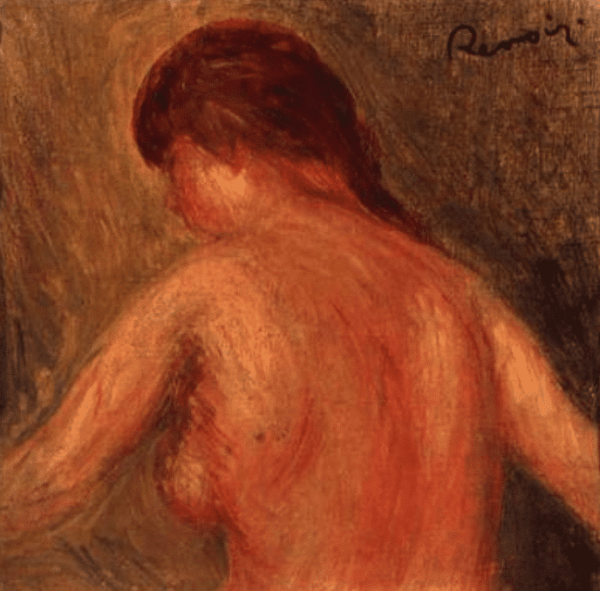 Nude from the Back - Pierre-Auguste Renoir