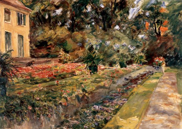 Flower Terrace at Wannsee - Max Liebermann