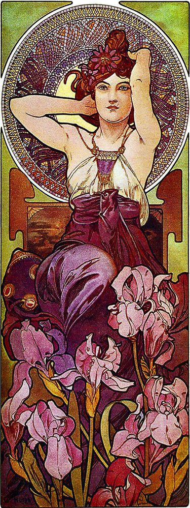 Gemstones: Amethyst - Mucha