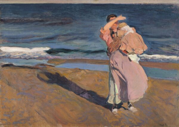 Fisherwoman with her son - Sorolla