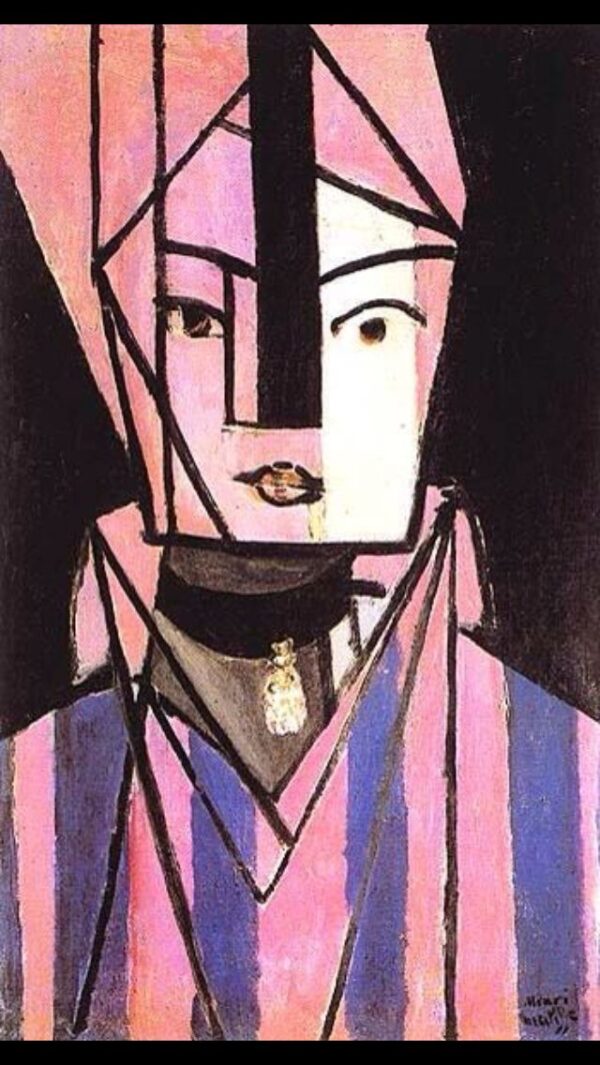 White and Pink Head - Matisse