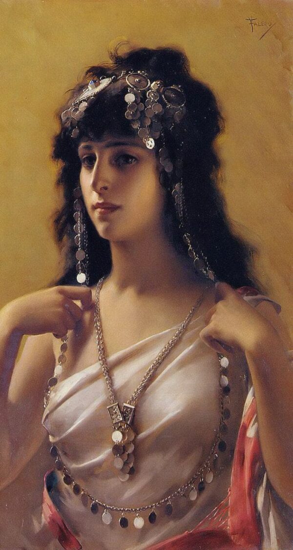 An Oriental Beauty - Luis Ricardo Falero