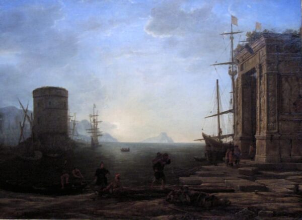 Port at Sunrise - Claude Lorrain