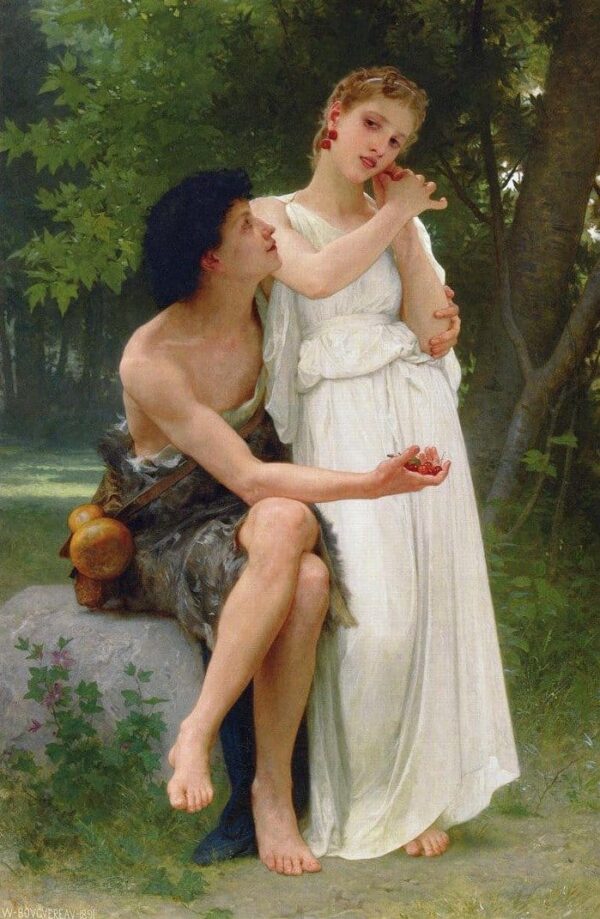 Her First Jewelry - William Bouguereau