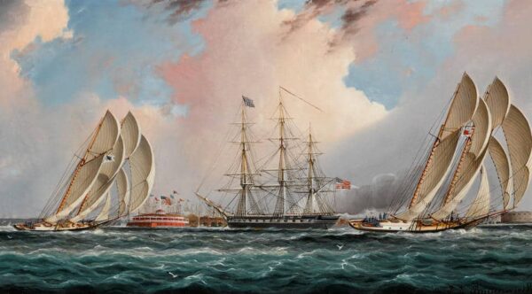 Regatta of the Port of New York - James E. Buttersworth