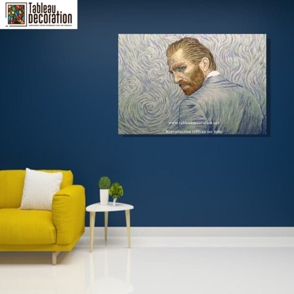 Tableau Van Gogh self portrait. 

Translation: Painting of Van Gogh self portrait - Image 2