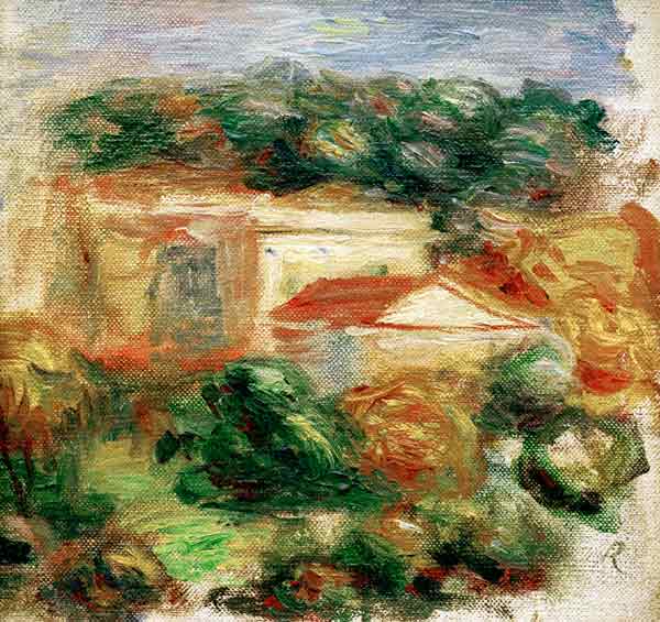 Mediterranean Landscape - Pierre-Auguste Renoir