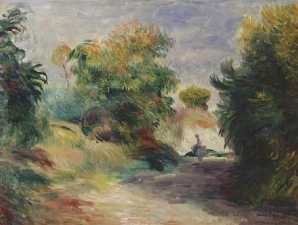 Landscapes near Cagnes - Pierre-Auguste Renoir