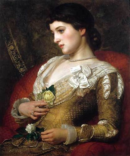 Portrait of Lillie Langtry - Edward Poynter