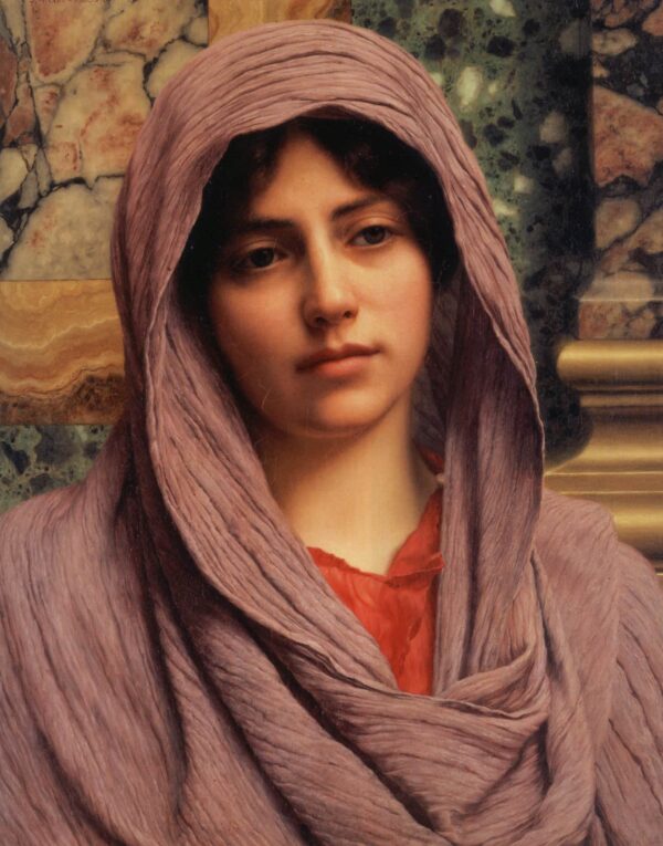 Lycinna – John William Godward Oil Painting Reproduction: High-Quality Artwork for Sale