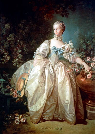 Madame Bergeret – François Boucher Oil Painting Reproduction for Sale