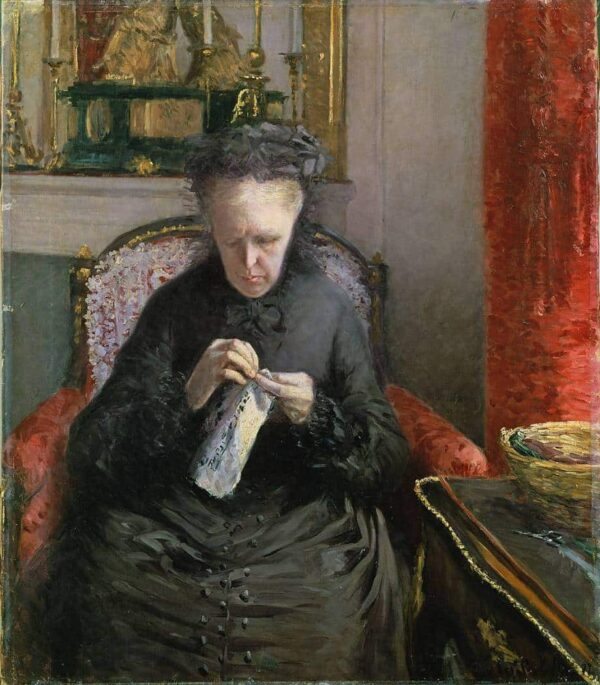 Portrait of Madame Martial Caille - Caillebotte