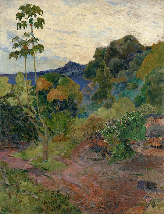 Landscape of Martinique - Paul Gauguin