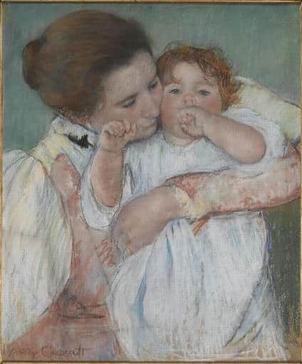 Maternity - Mary Cassatt Oil Painting Reproduction for Sale