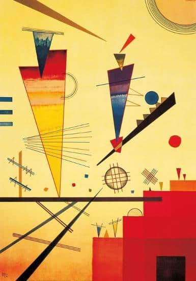 Joyful Structure - Vassily Kandinsky