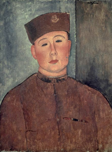 The Zouave - Amadeo Modigliani