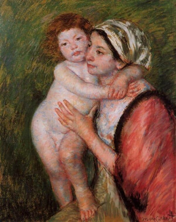 Mother and Child – Mary Cassatt Oil Painting Reproduction for Sale