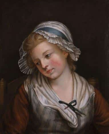 Portrait of a Young Girl - Nicolas Bernard Lépicié