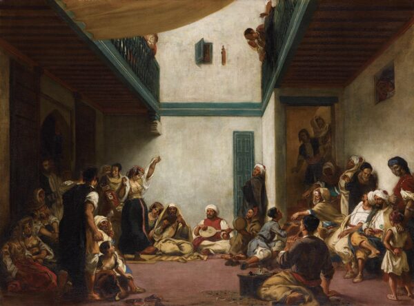 Jewish Wedding in Morocco - Eugène Delacroix Oil Painting Reproduction