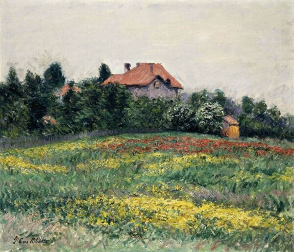 Landscape in Normandy - Caillebotte