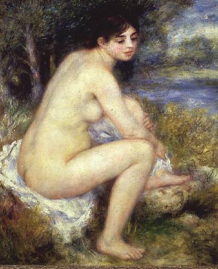 Nude in a Landscape - Pierre-Auguste Renoir