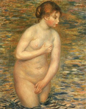 Nude in the Water - Pierre-Auguste Renoir