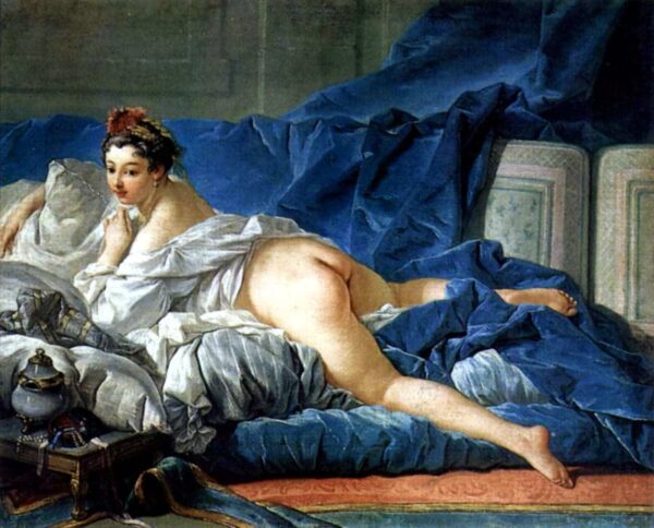 Odalisque - François Boucher. 

Translation: Odalisque - François Boucher