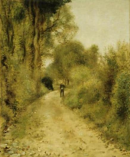 On the Way - Pierre-Auguste Renoir