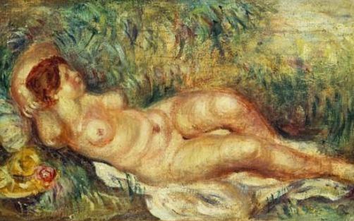 Nude Woman - Pierre-Auguste Renoir