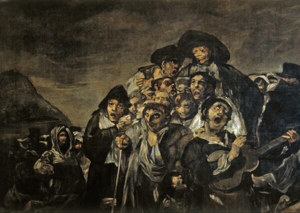 Procession to the hermitage of Saint Isidore - Francisco de Goya