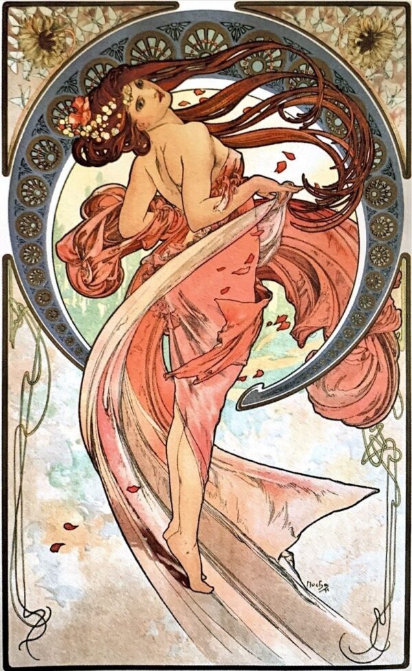 Four arts: Dance - Mucha