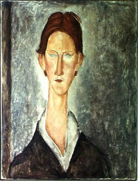 Portrait of a Student - Amadeo Modigliani