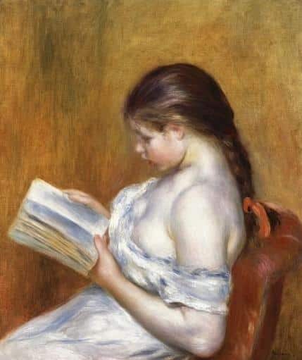 Reading of Pierre-Auguste Renoir