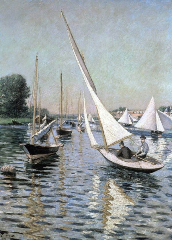 Regattas at Argenteuil - Caillebotte