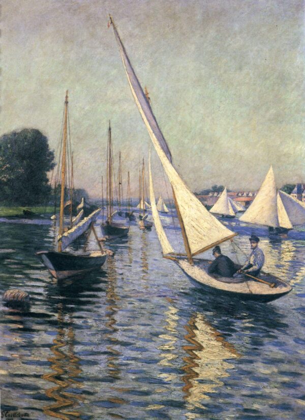 Regatta at Argenteuil - Caillebotte