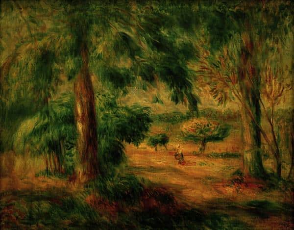 Landscape of the Midi 1895 - Pierre-Auguste Renoir