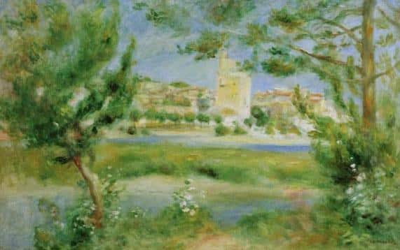 Villeneuve-les-Avignon 1901 - Pierre-Auguste Renoir