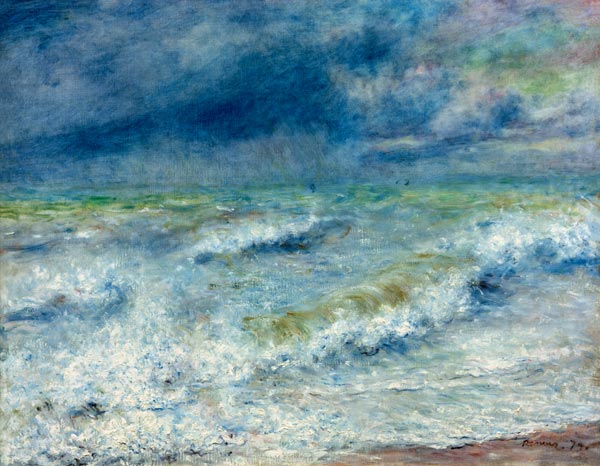 Seascape - Pierre-Auguste Renoir