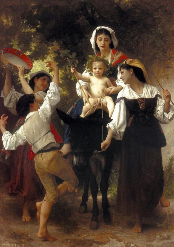 Return of the Harvest - William Bouguereau