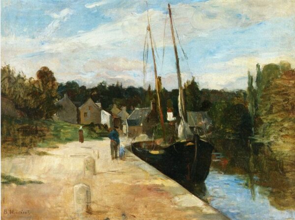 Rosbras, Brittany - Berthe Morisot. 

Translation: Rosbras, Brittany - Berthe Morisot