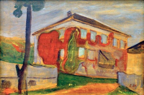 Wild Red Vine by Edvard Munch