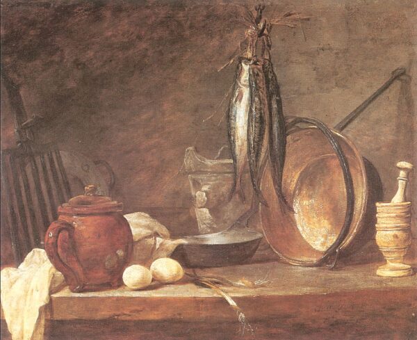 Still Life: Fasting Day Menu - Jean Siméon Chardin