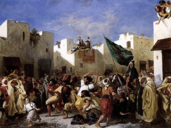 The Fanatics of Tangier - Eugène Delacroix